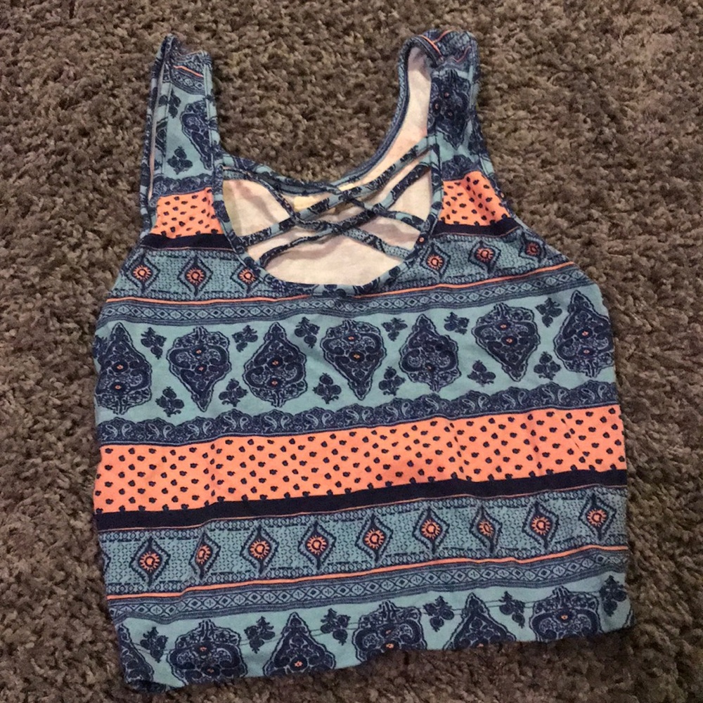 NWOT LA Hearts crop top